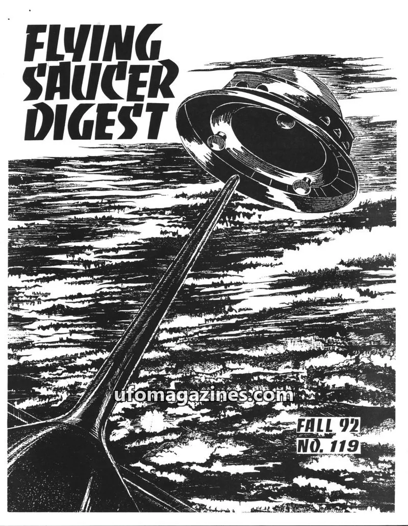 Cover of UNITED AERIAL PHENOMENA AGENCY (UAPA) issue 119: FLYING SAUCER DIGEST