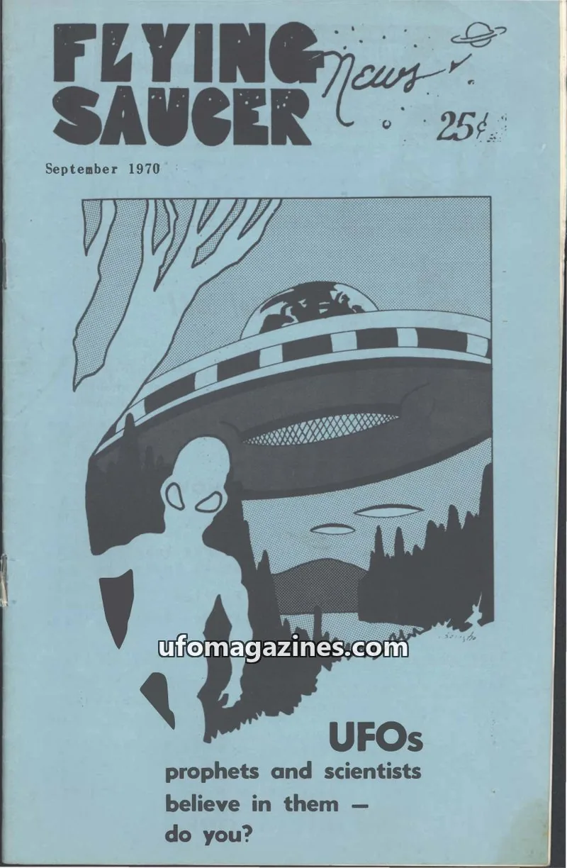 Cover of Flying Saucer News Publishing House and Book Store issue 4: FLYING SAUCER NEWS