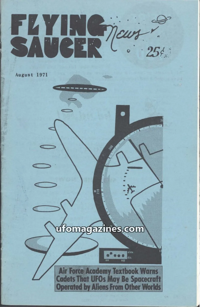 Cover of Flying Saucer News Publishing House and Book Store issue No. 5: FLYING SAUCER News