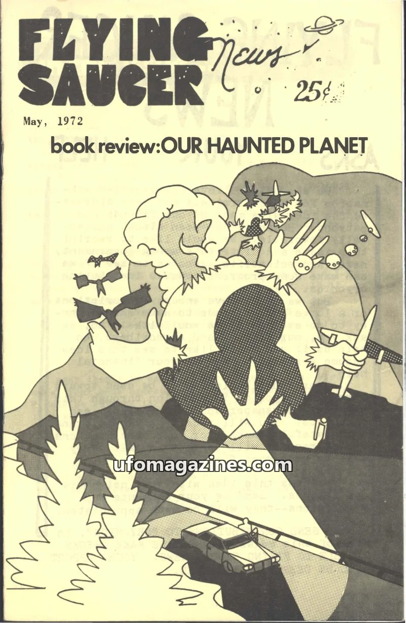 Cover of Publishing House and Book Store issue No.1: FLYING SAUCER NEWS