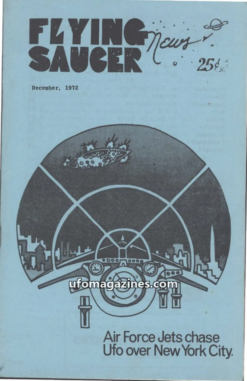Cover of Flying Saucer News Publishing House and Book Store issue 2: FLYING SAUCER NEWS