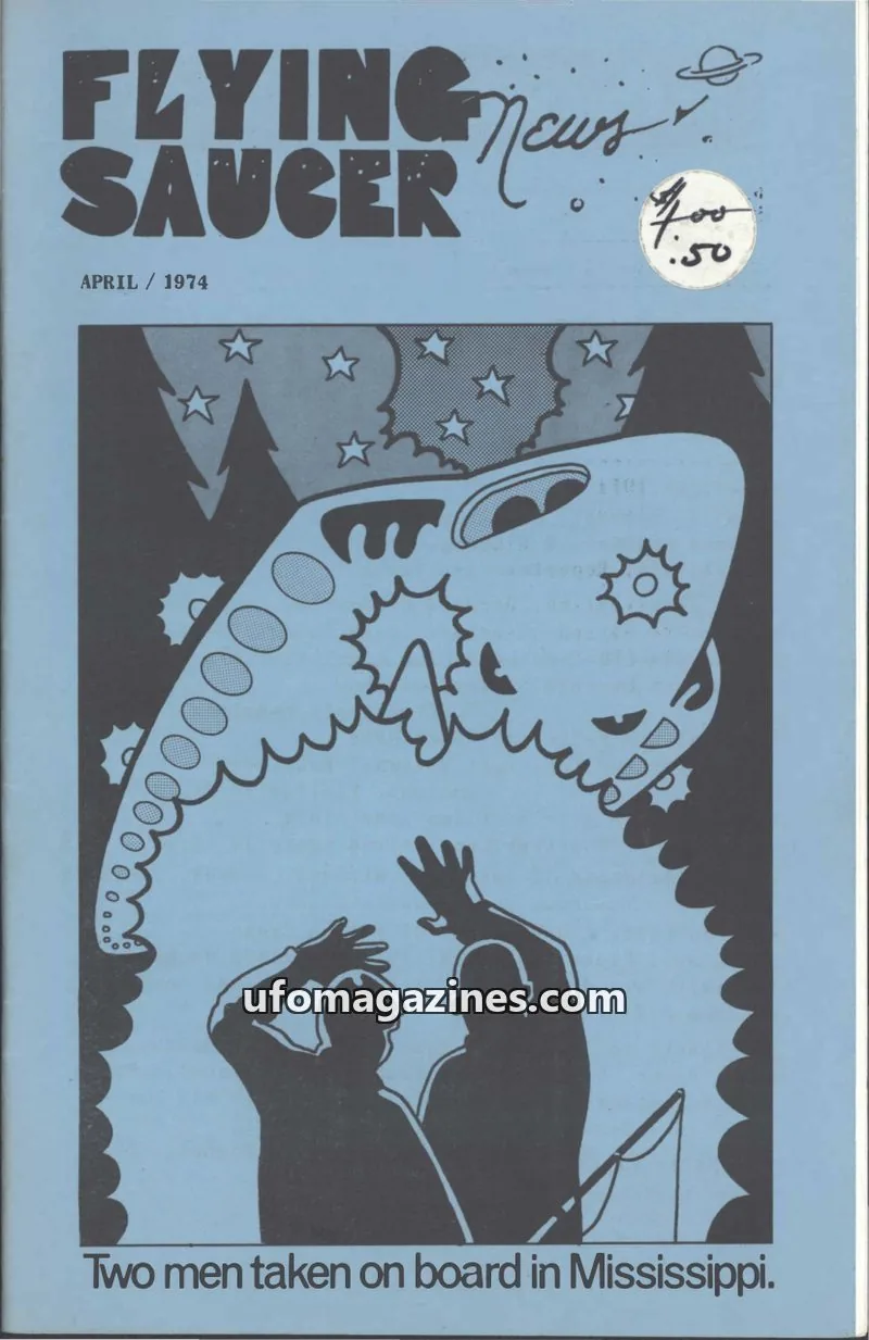 Cover of Flying Saucer News (Rigberg) issue 4: FLYING SAUCER News