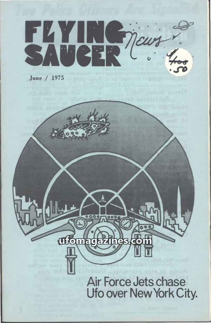 Cover of Flying Saucer News Publishing House and Book Store issue 6: FLYING SAUCER News