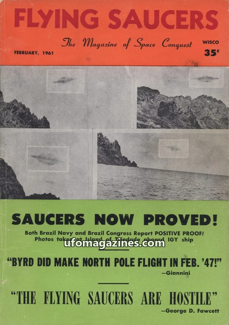 Cover of Palmer Publications, Inc. issue FS-18: FLYING SAUCERS
