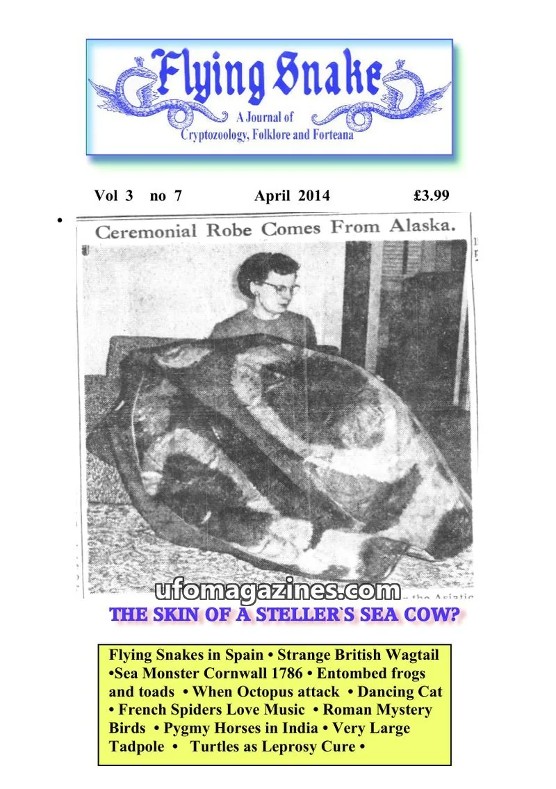 Cover of Flying Snake (Muirhead) issue no 7: Flying Snake