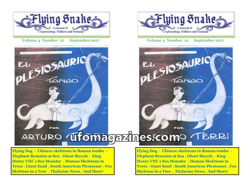Cover of Flying Snake (Muirhead) issue Volume 4 Number 12: Flying Snake