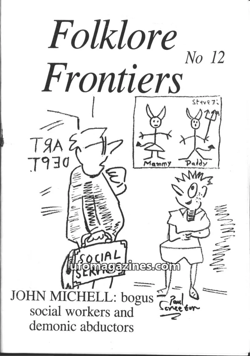 Cover of Folklore Frontiers (Paul Screeton) issue 54: FORTIAN TIMES
