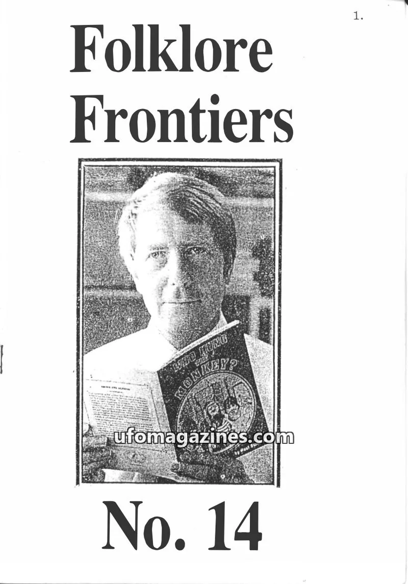 Cover of Folklore Frontiers (Paul Screeton) issue 14: Folklore Frontiers