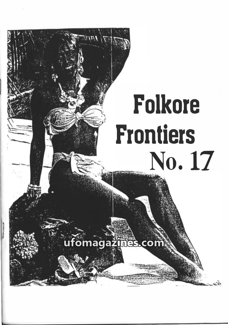 Cover of Folklore Frontiers (Paul Screeton) issue 17: Folklore Frontiers