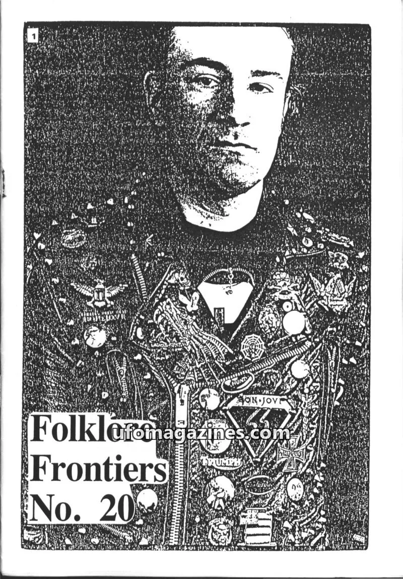 Cover of Folklore Frontiers (Paul Screeton) issue 20: Folklore Frontiers