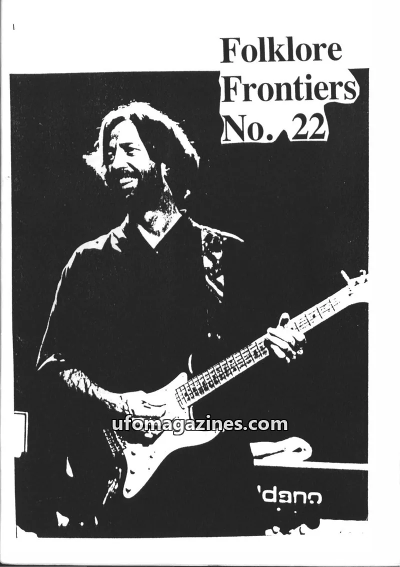 Cover of Folklore Frontiers (Paul Screeton) issue No. 22: Folklore Frontiers