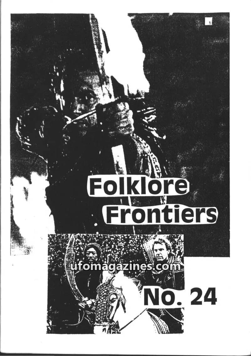 Cover of Folklore Frontiers (Paul Screeton) issue 24: Folklore Frontiers