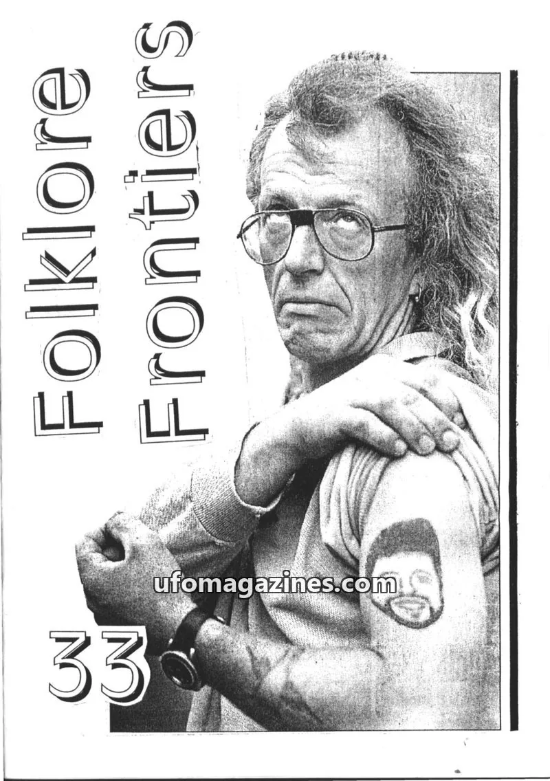 Cover of Folklore Frontiers (Paul Screeton) issue 33: Folklore Frontiers