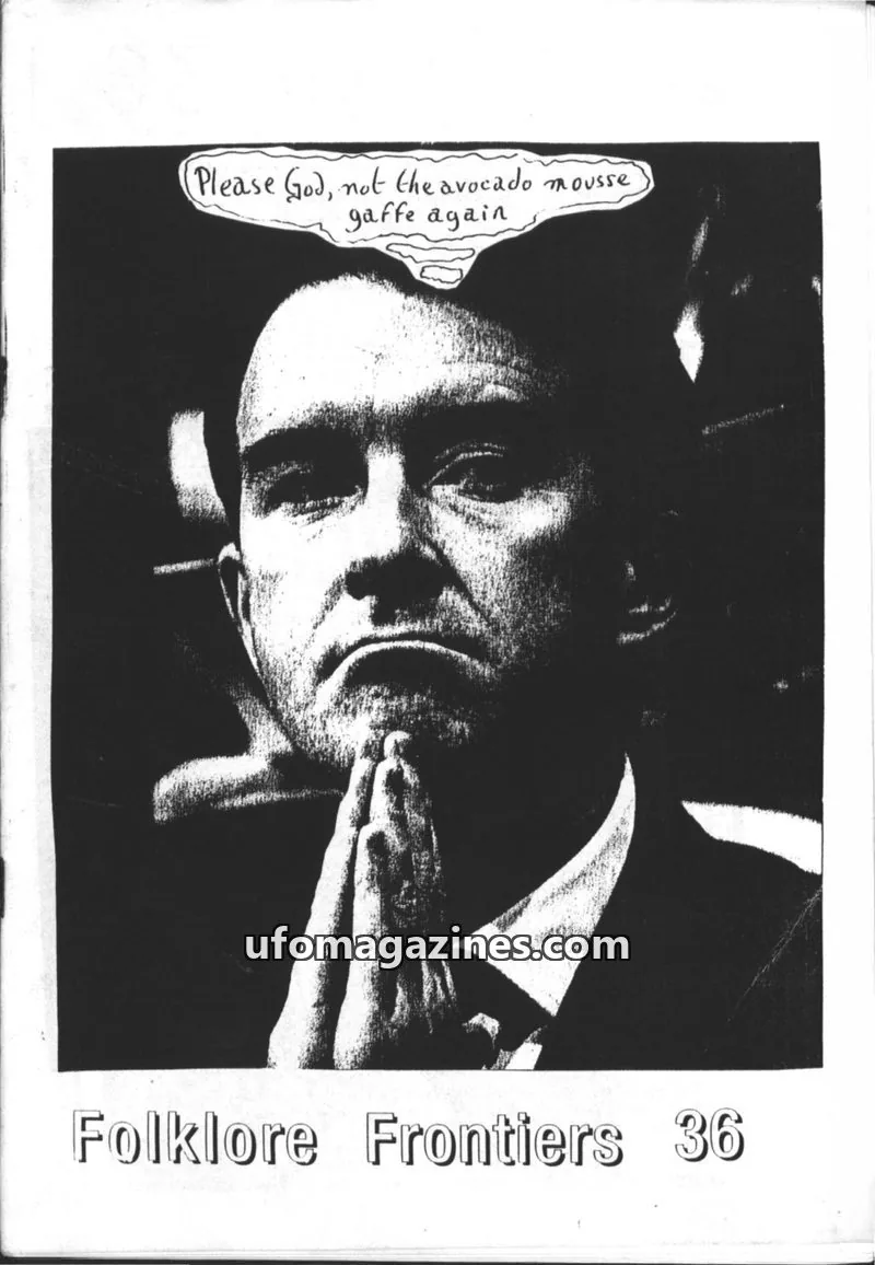 Cover of Folklore Frontiers (Paul Screeton) issue 36: Folklore Frontiers