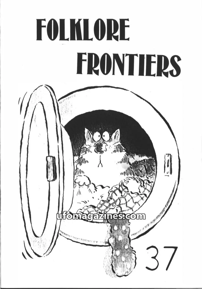 Cover of Folklore Frontiers (Paul Screeton) issue 37: FOLKLORE FRONTIERS