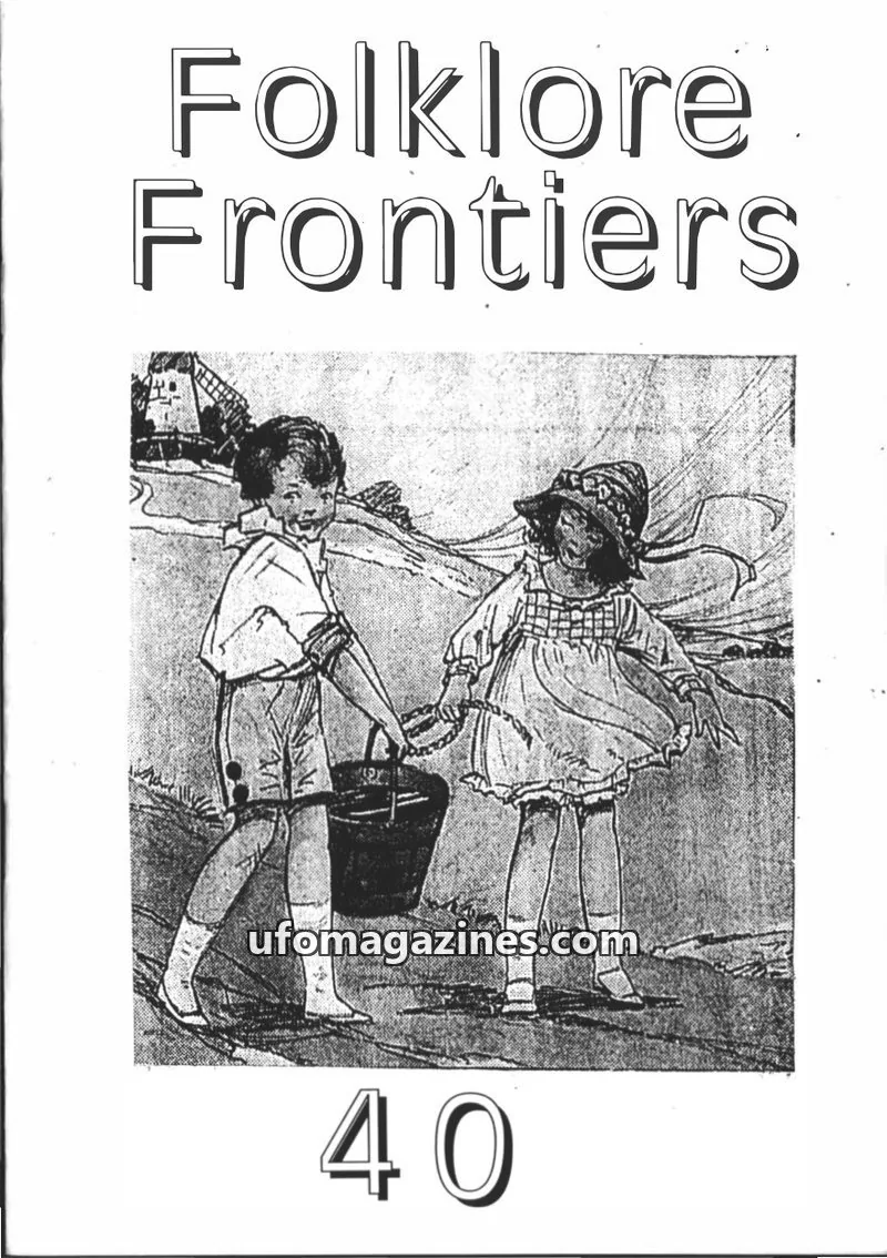 Cover of Folklore Frontiers (Paul Screeton) issue 40: Folklore Frontiers