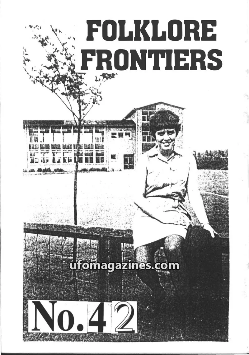 Cover of Folklore Frontiers (Paul Screeton) issue 42: FOLKLORE FRONTIERS