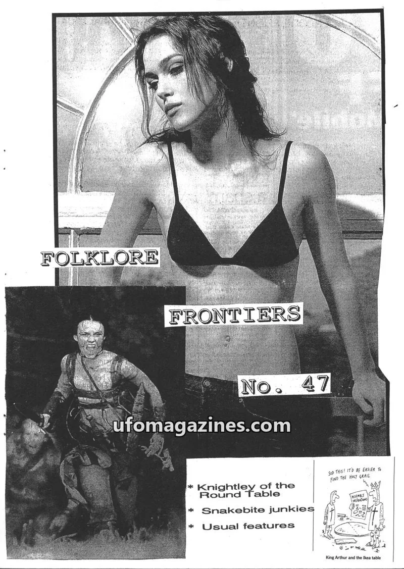 Cover of Folklore Frontiers (Paul Screeton) issue No. 47: FOLKLORE FRONTIERS