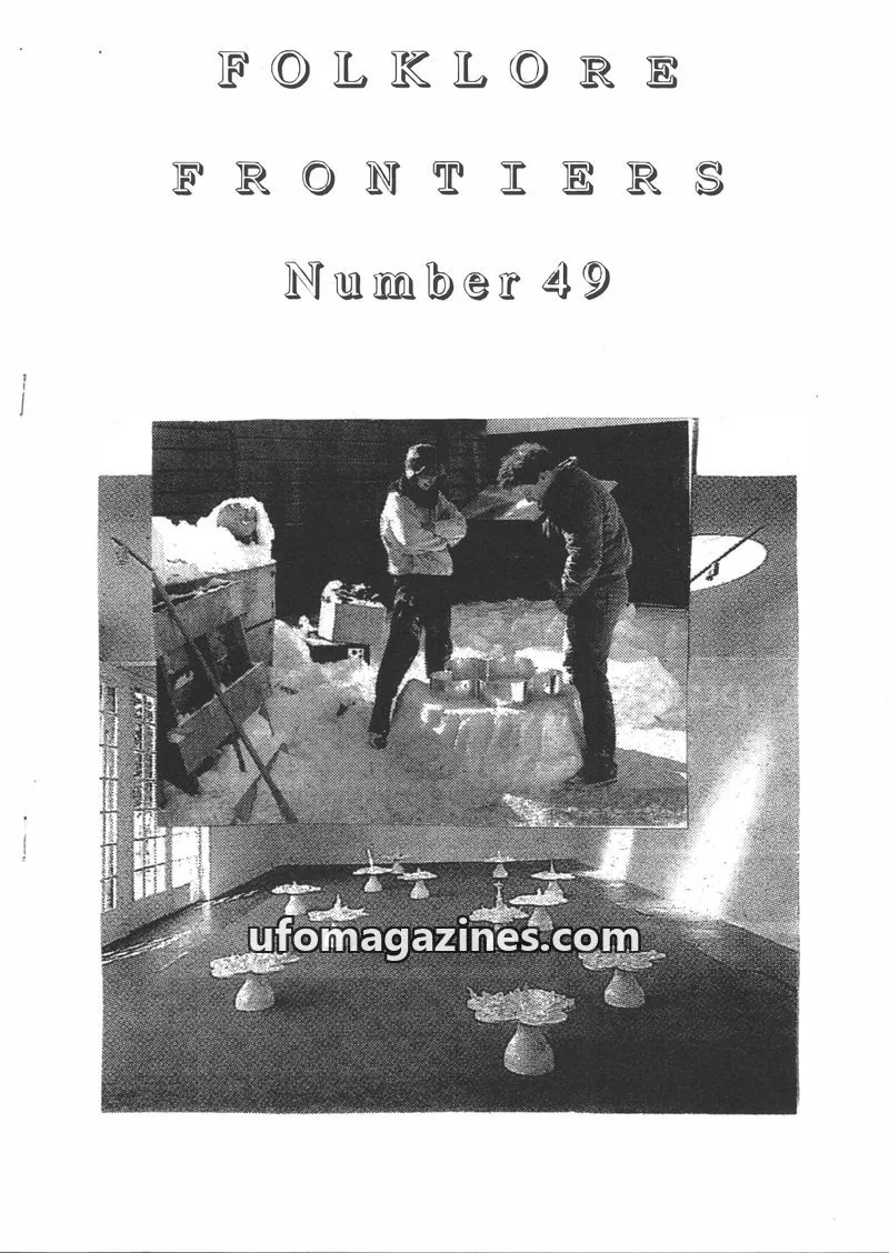 Cover of Folklore Frontiers (Paul Screeton) issue 49: FOLKLORE FRONTIERS