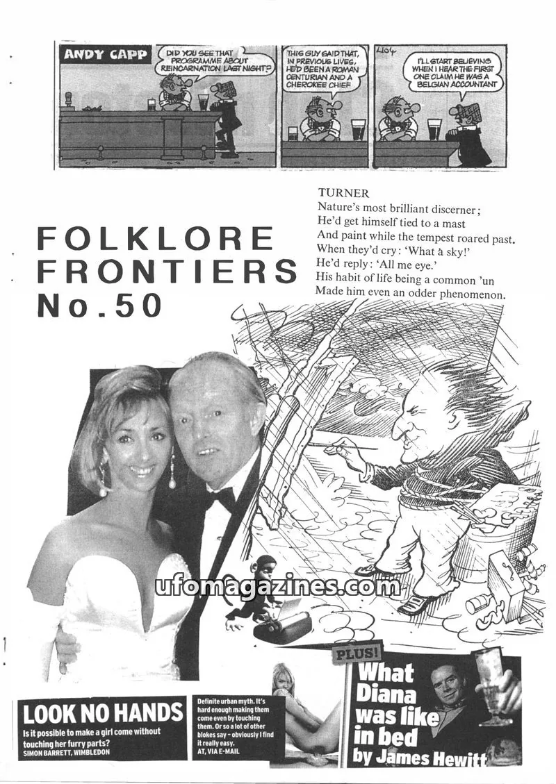 Cover of Folklore Frontiers (Paul Screeton) issue 50: Folklore Frontiers