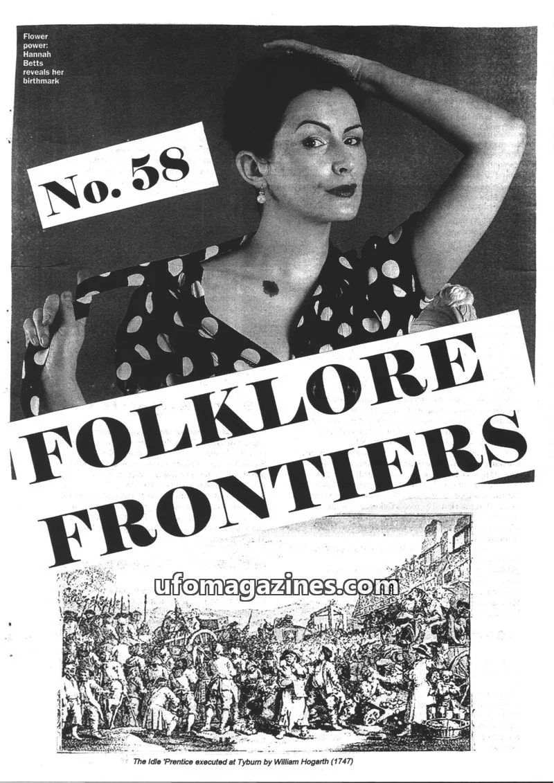 Cover of Folklore Frontiers (Paul Screeton) issue 58: Folklore Frontiers