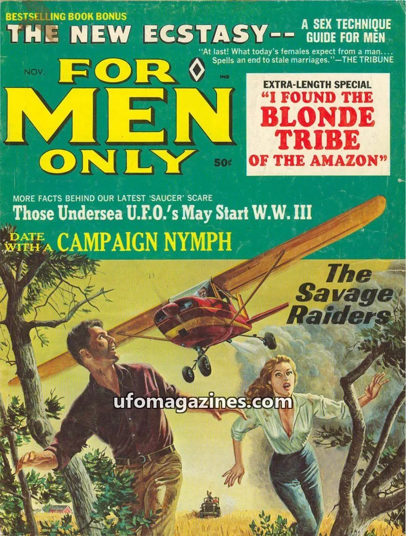 Cover of For Men Only issue November: FOR MEN ONLY