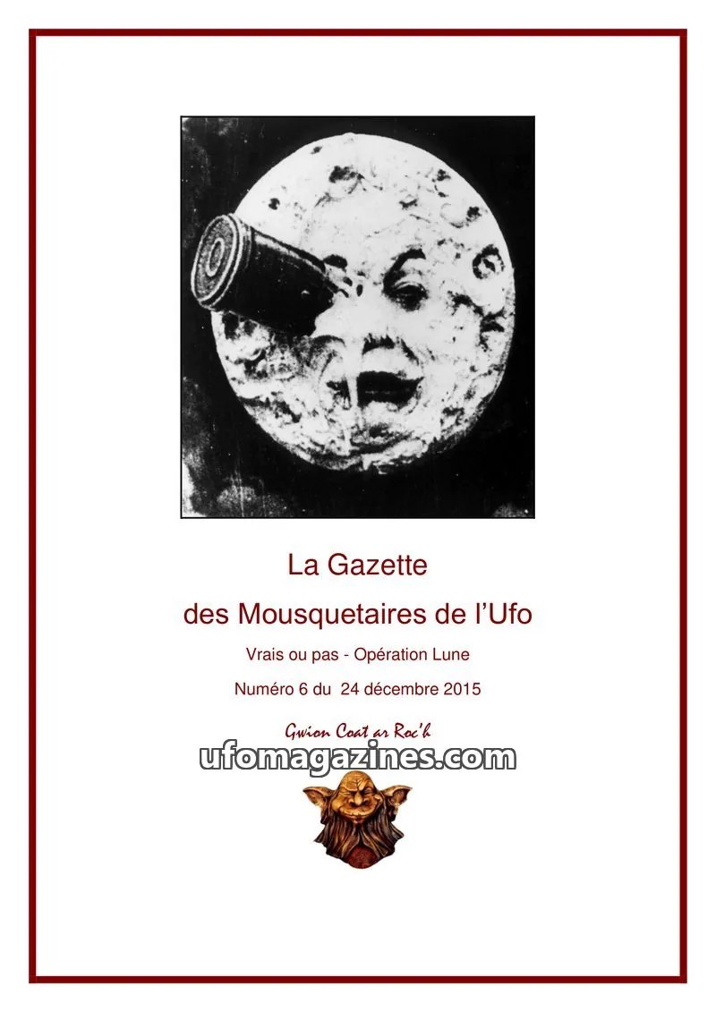 Cover of Gazette des Mousquetaires issue 6: La Gazette des Mousquetaires de l'Ufo