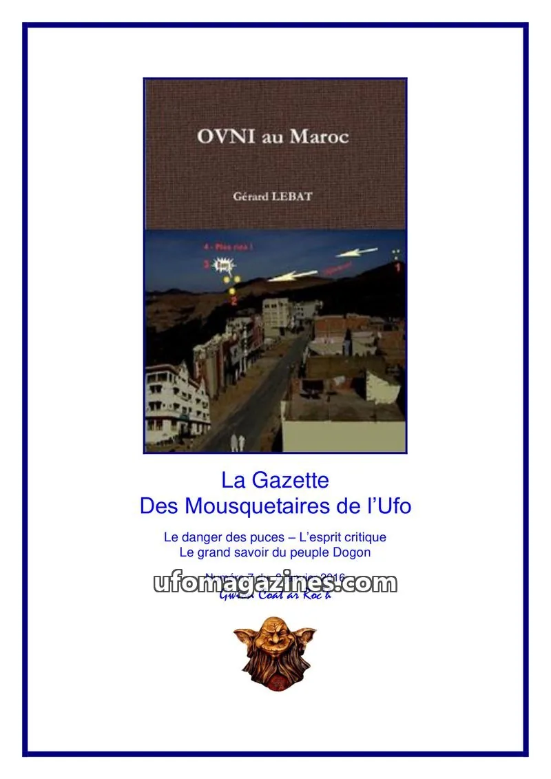 Cover of Gazette des Mousquetaires issue 7: La Gazette Des Mousquetaires de l'Ufo