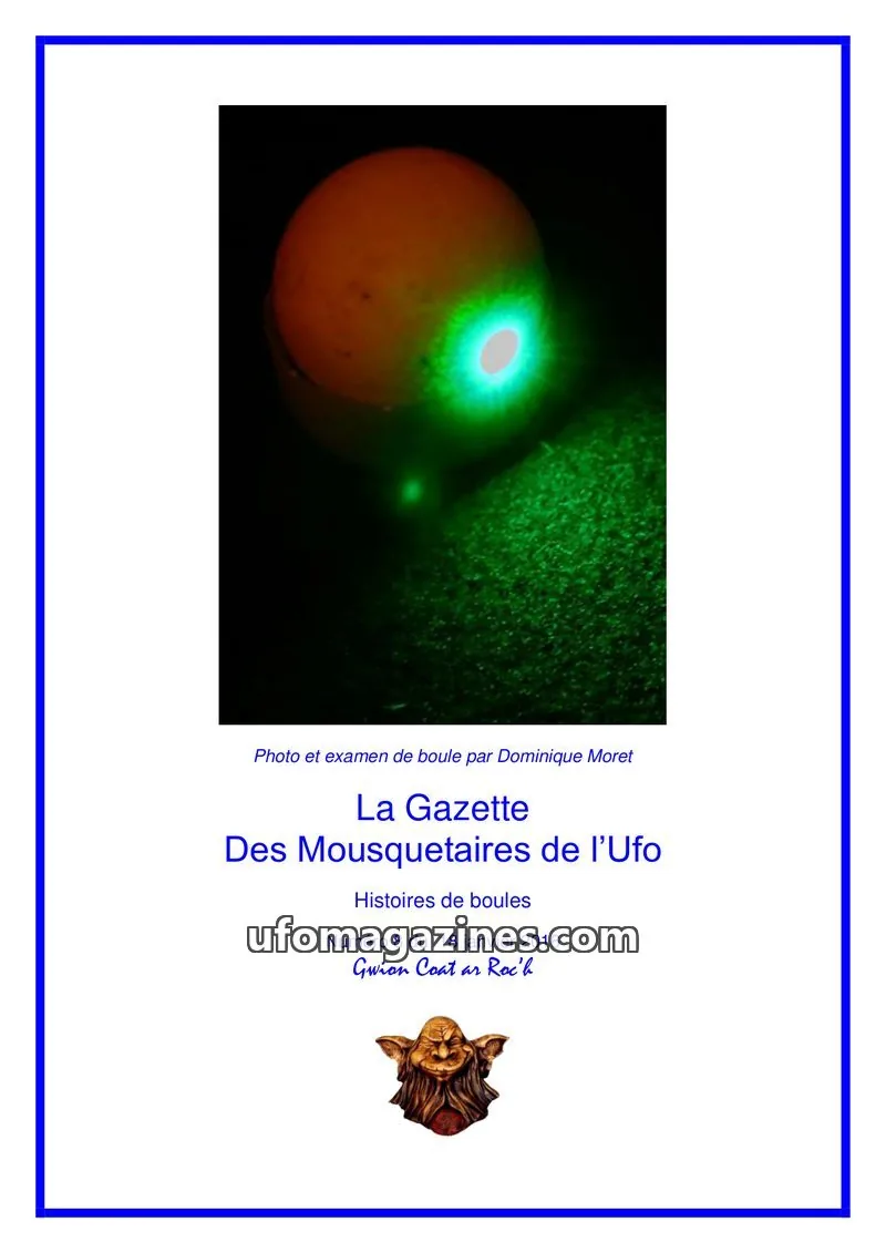 Cover of Gazette des Mousquetaires issue 8: La Gazette Des Mousquetaires de l'Ufo