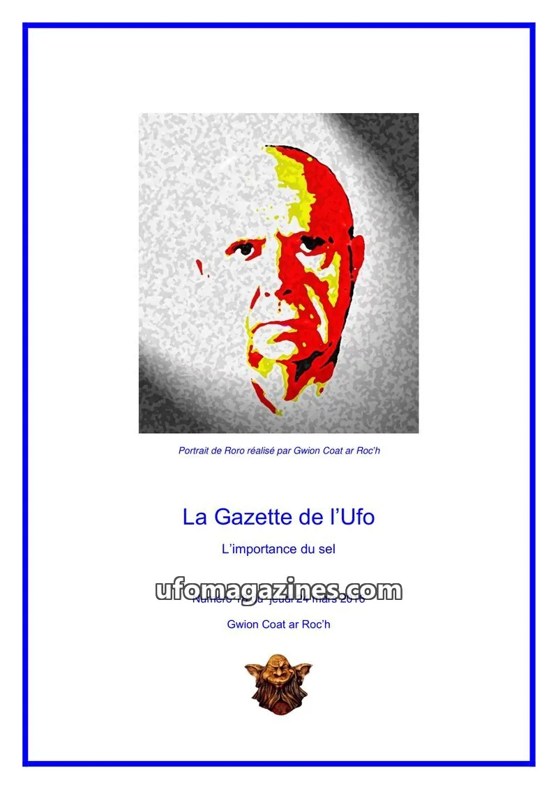 Cover of Gazette des Mousquetaires issue 18: La Gazette de l'Ufo