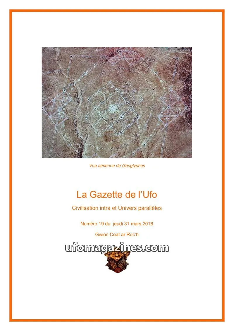 Cover of Gazette des Mousquetaires issue 19: La Gazette de l'Ufo