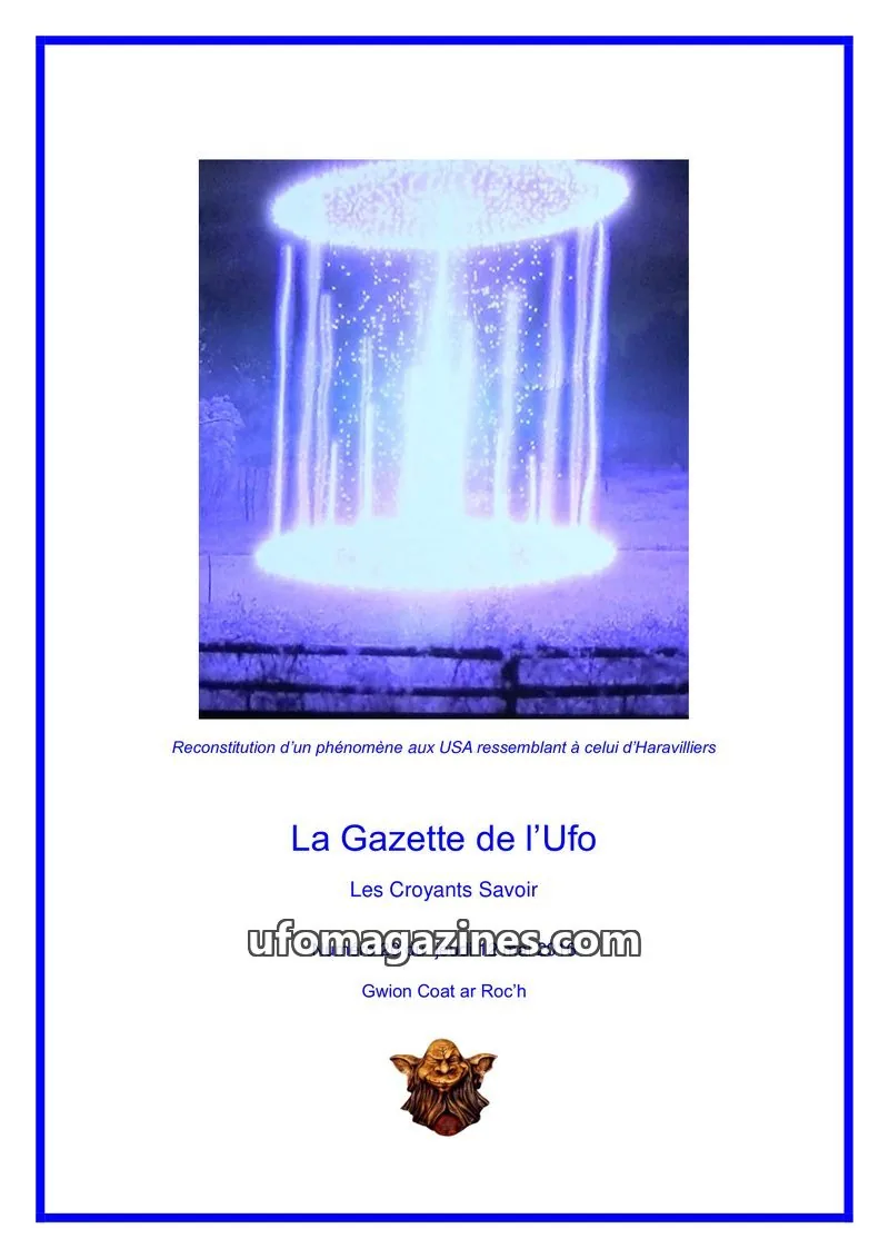 Cover of Gazette des Mousquetaires issue 20: La Gazette de l'Ufo