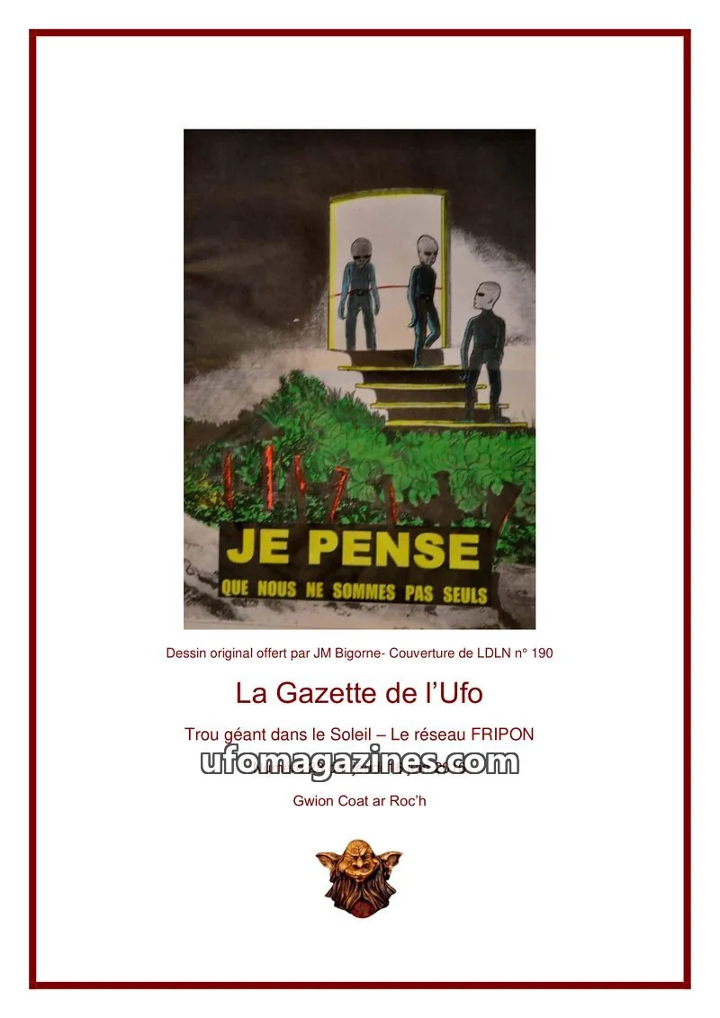 Cover of Gazette des Mousquetaires issue 23: La Gazette de l'Ufo