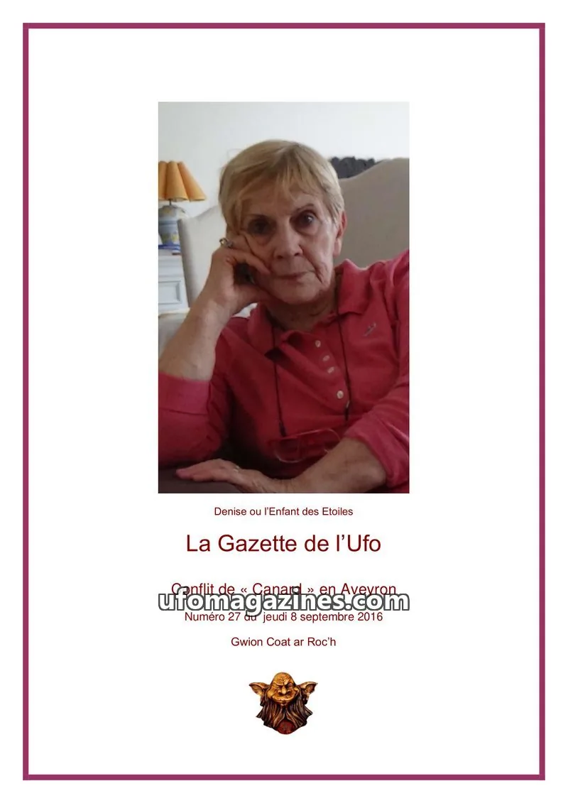 Cover of Gazette des Mousquetaires issue 27: La Gazette de l'Ufo