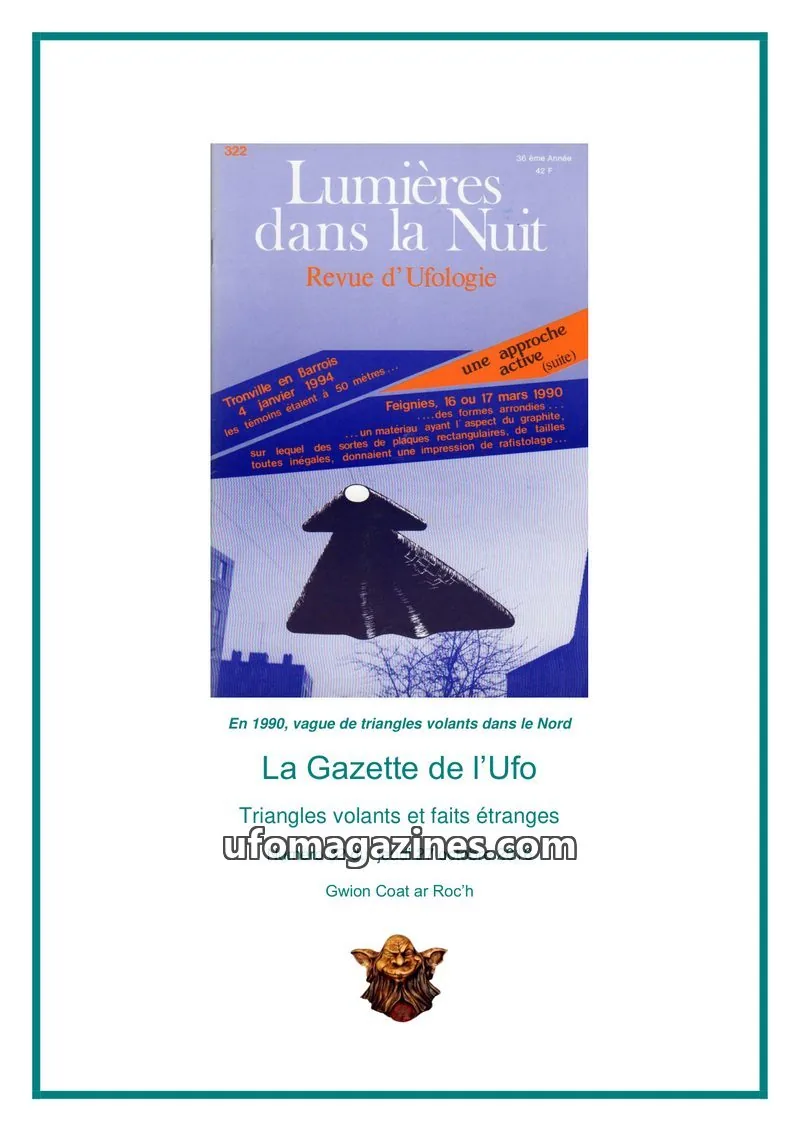Cover of Gazette des Mousquetaires issue 32: Lumières dans la Nuit