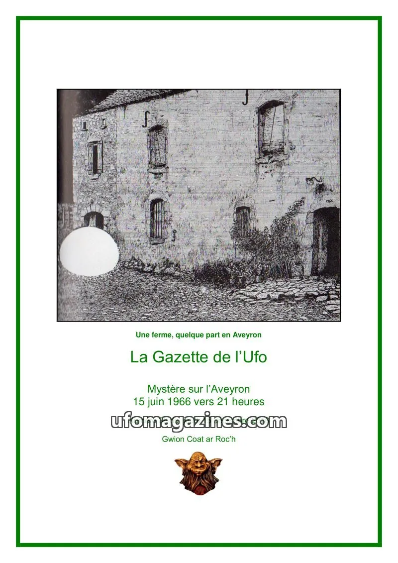 Cover of Gazette des Mousquetaires issue 36: La Gazette de l'Ufo