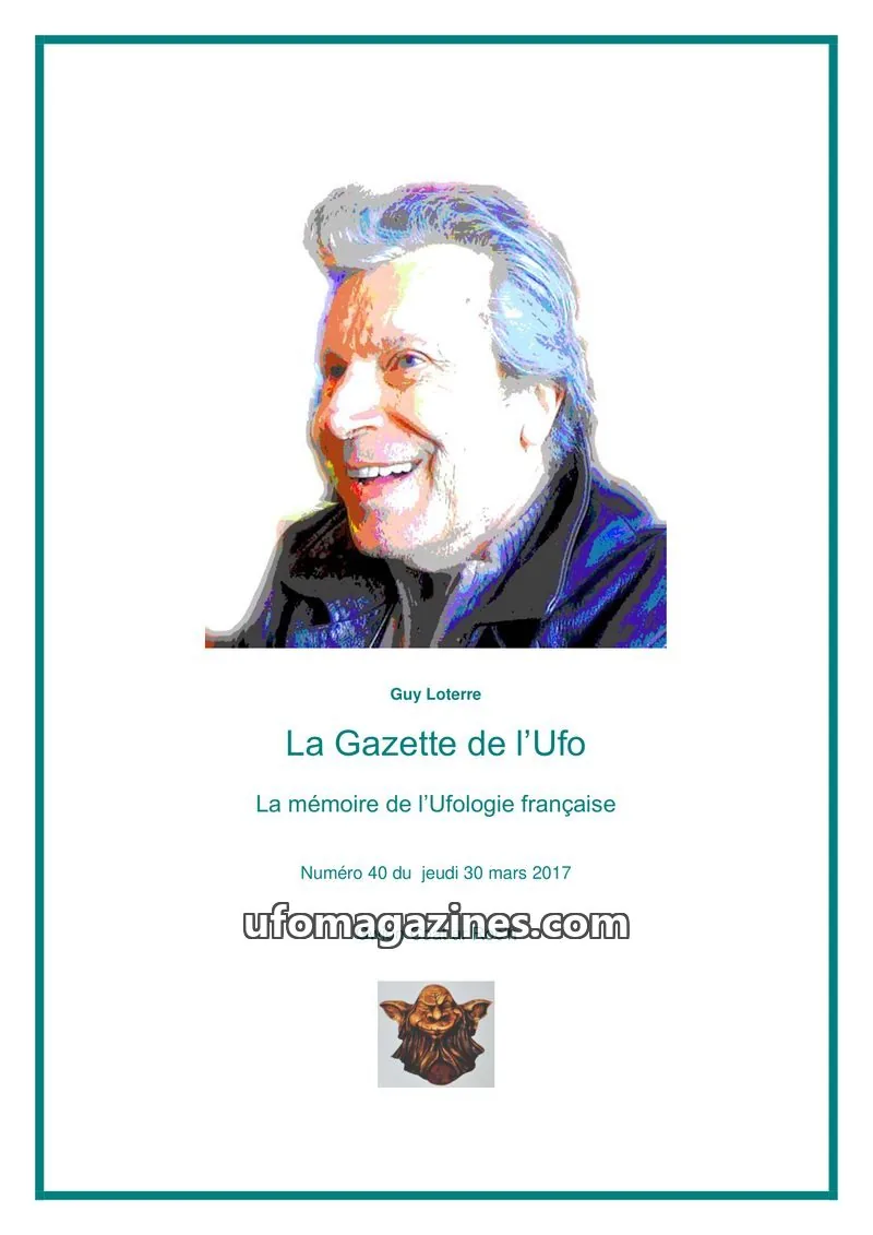 Cover of Gazette des Mousquetaires issue 40: La Gazette de l'Ufo