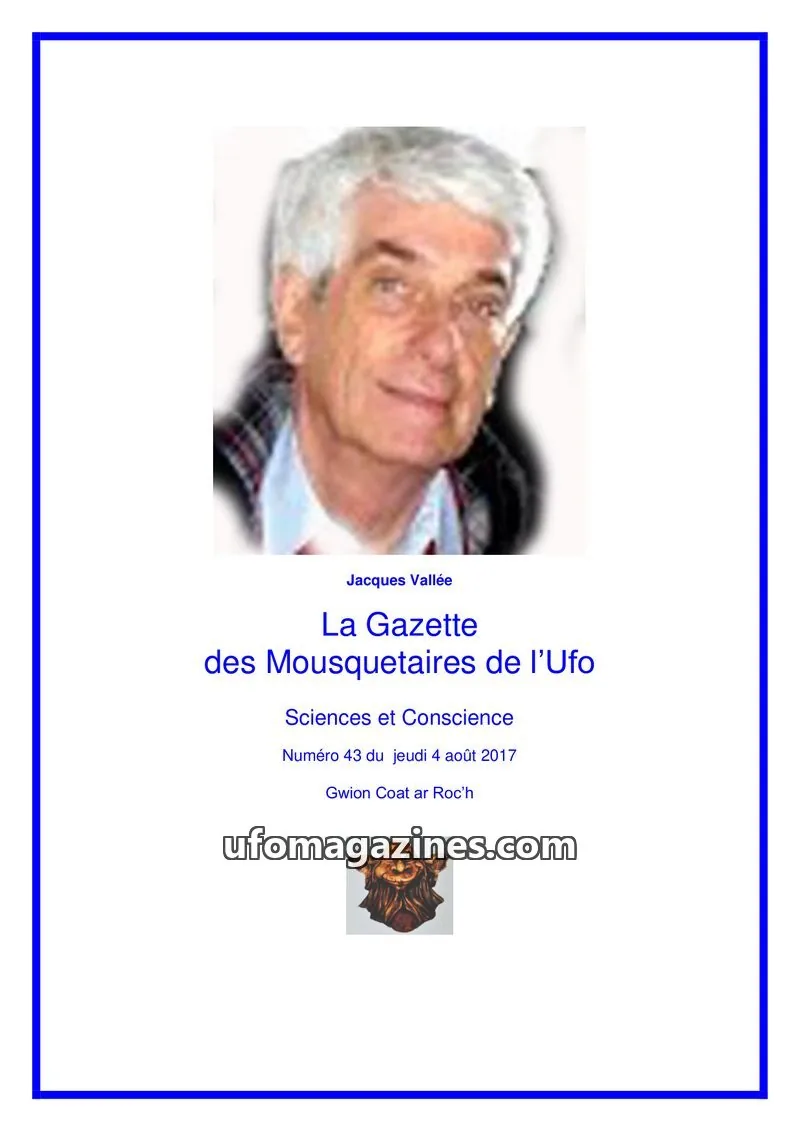 Cover of Gazette des Mousquetaires issue 43: La Gazette des Mousquetaires de l'Ufo
