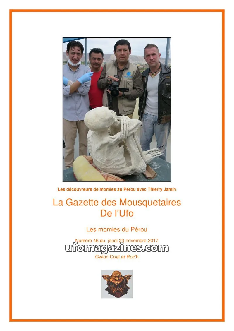 Cover of Gazette des Mousquetaires issue 46: La Gazette des Mousquetaires De l'Ufo