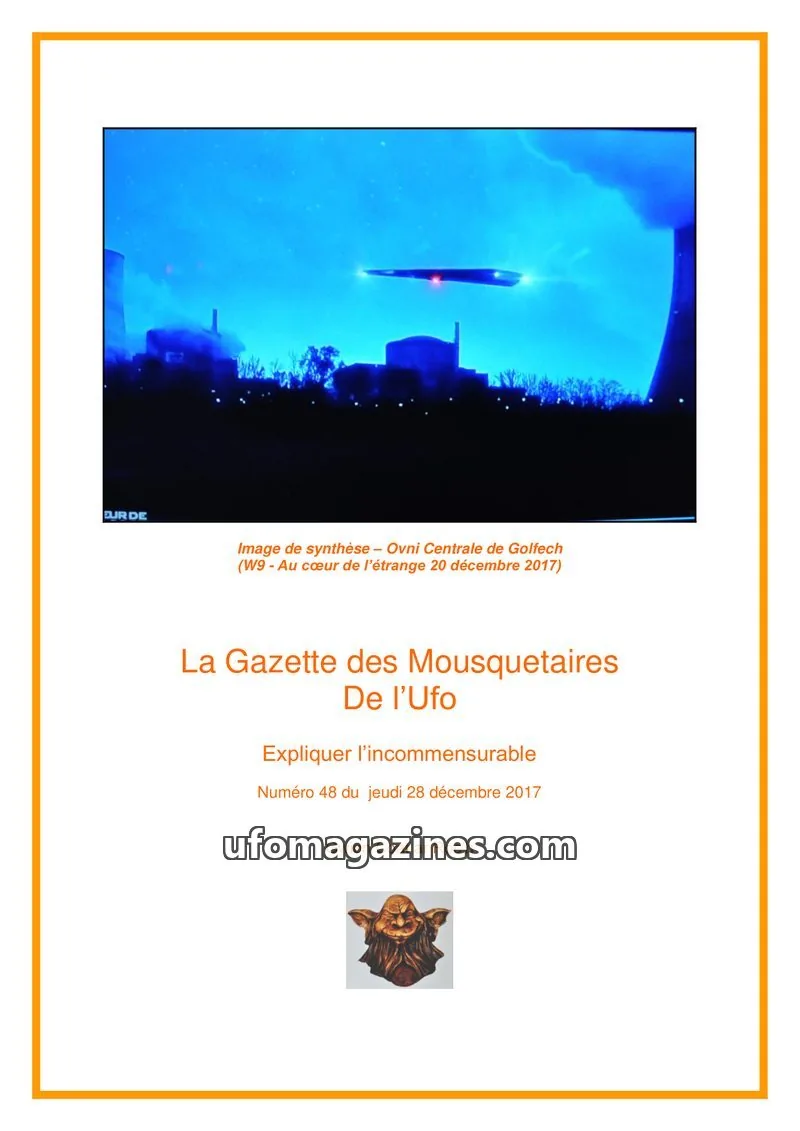 Cover of Gazette des Mousquetaires issue 48: La Gazette des Mousquetaires De l'Ufo