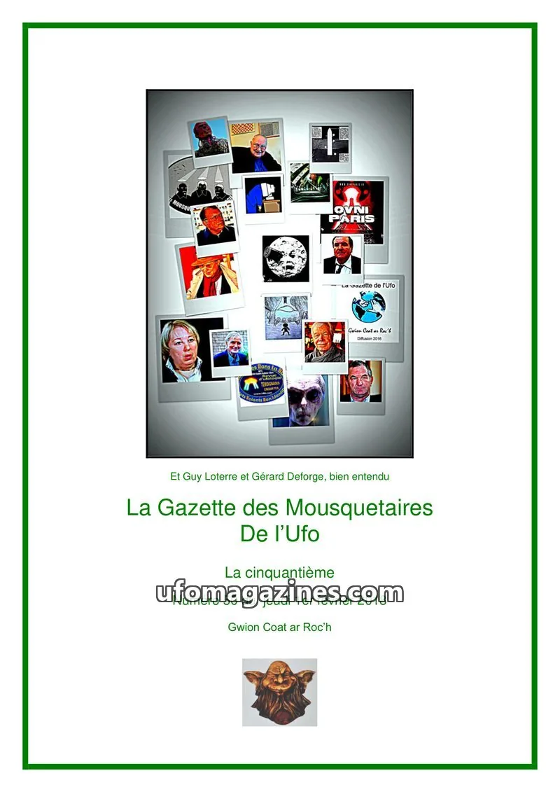Cover of Gazette des Mousquetaires issue 50: La Gazette des Mousquetaires De l'Ufo