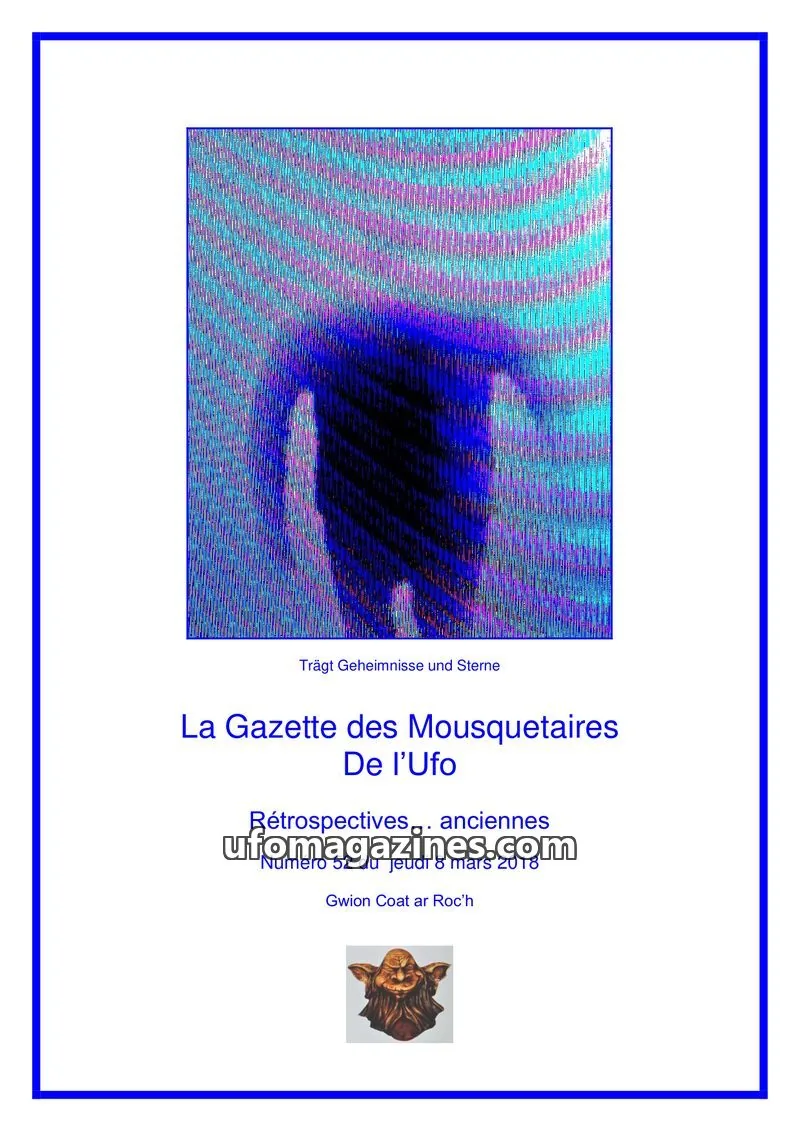 Cover of Gazette des Mousquetaires issue 52: La Gazette des Mousquetaires De l'Ufo
