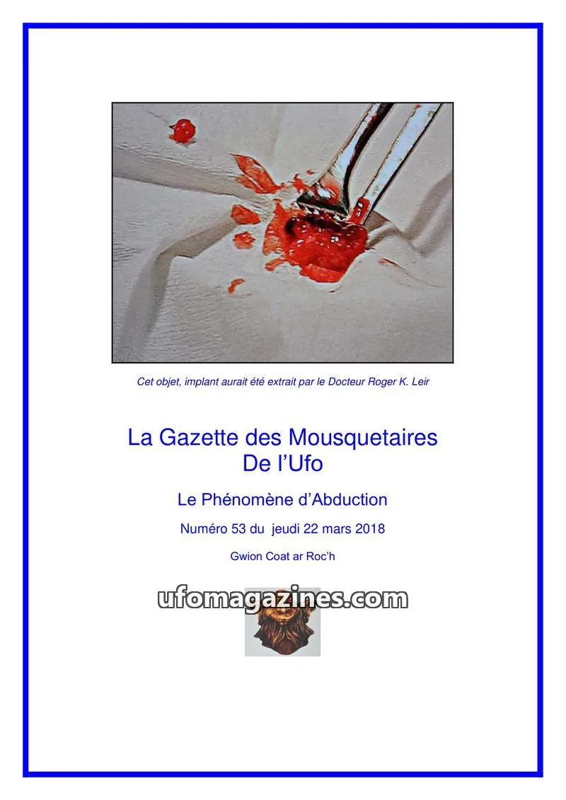 Cover of Gazette des Mousquetaires issue 53: La Gazette des Mousquetaires De l'Ufo