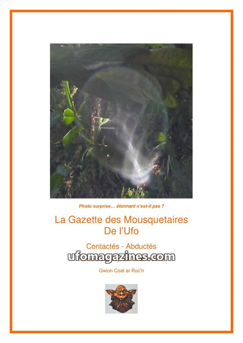 Cover of Gazette des Mousquetaires issue 54: La Gazette des Mousquetaires De l'Ufo
