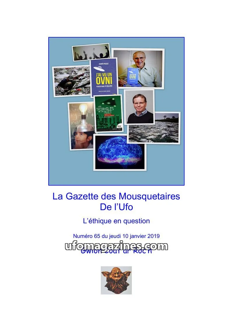 Cover of Gazette des Mousquetaires issue 65: La Gazette des Mousquetaires De l'Ufo