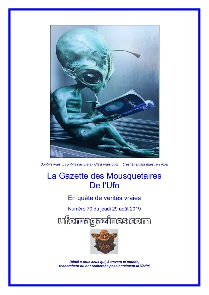 Cover of Gazette des Mousquetaires issue Numéro 70: La Gazette des Mousquetaires De l'Ufo