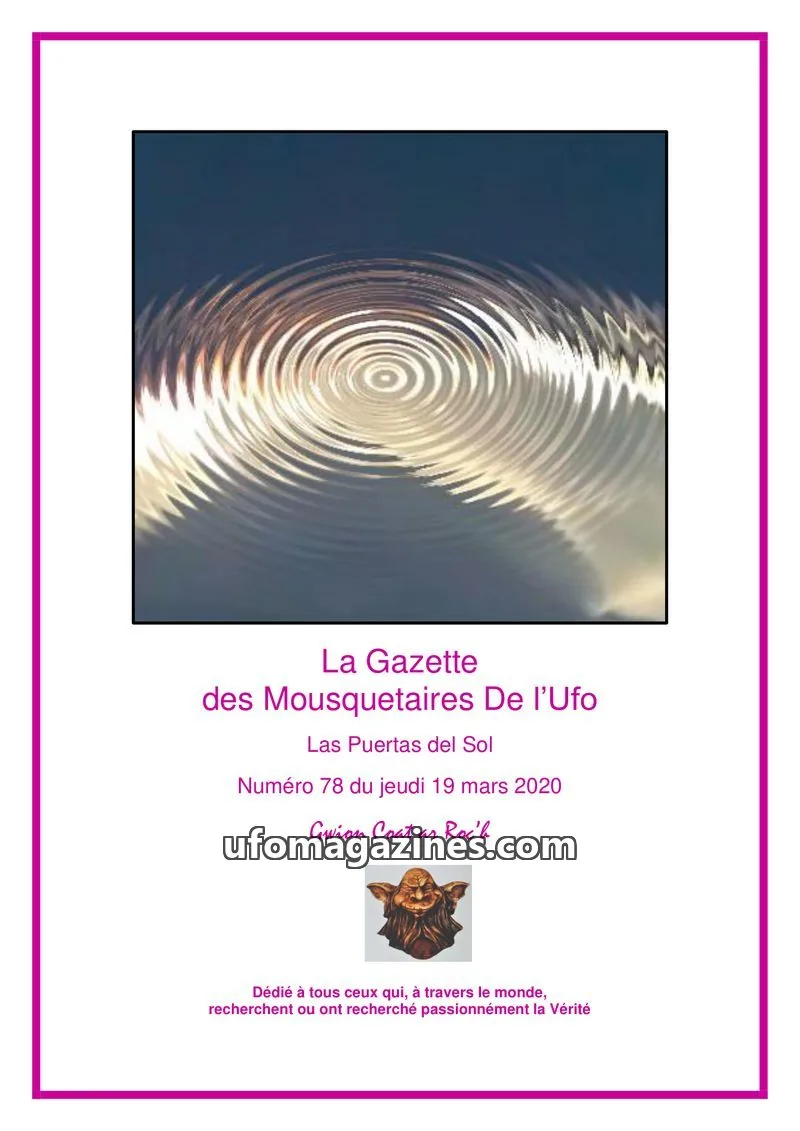 Cover of Gazette des Mousquetaires issue 78: La Gazette des Mousquetaires De l'Ufo