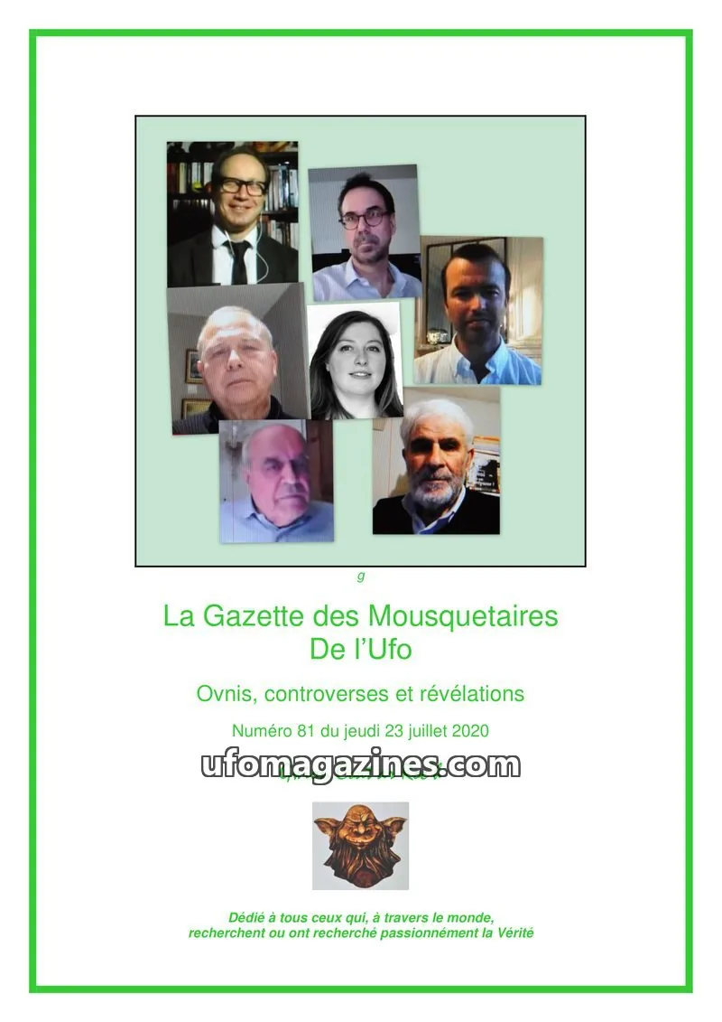 Cover of Gazette des Mousquetaires issue 81: La Gazette des Mousquetaires De l'Ufo