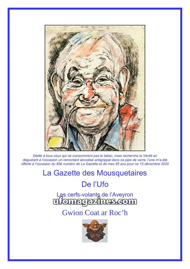 Cover of Gazette des Mousquetaires issue 85: La Gazette des Mousquetaires de l'Ufo