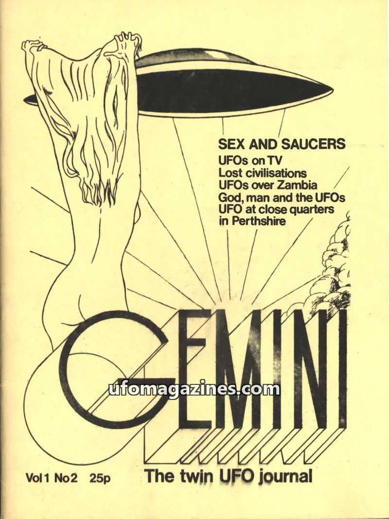 Cover of Gemini (Stenhoff Oakley-Hill Oliver) issue Vol 1 No 2: GEMINI